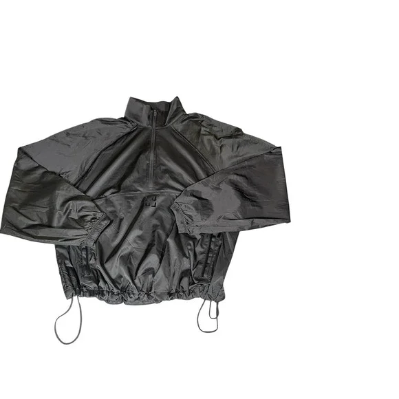 Women's Lululemon Stretch Satin Flocked Jacket Black Size Small